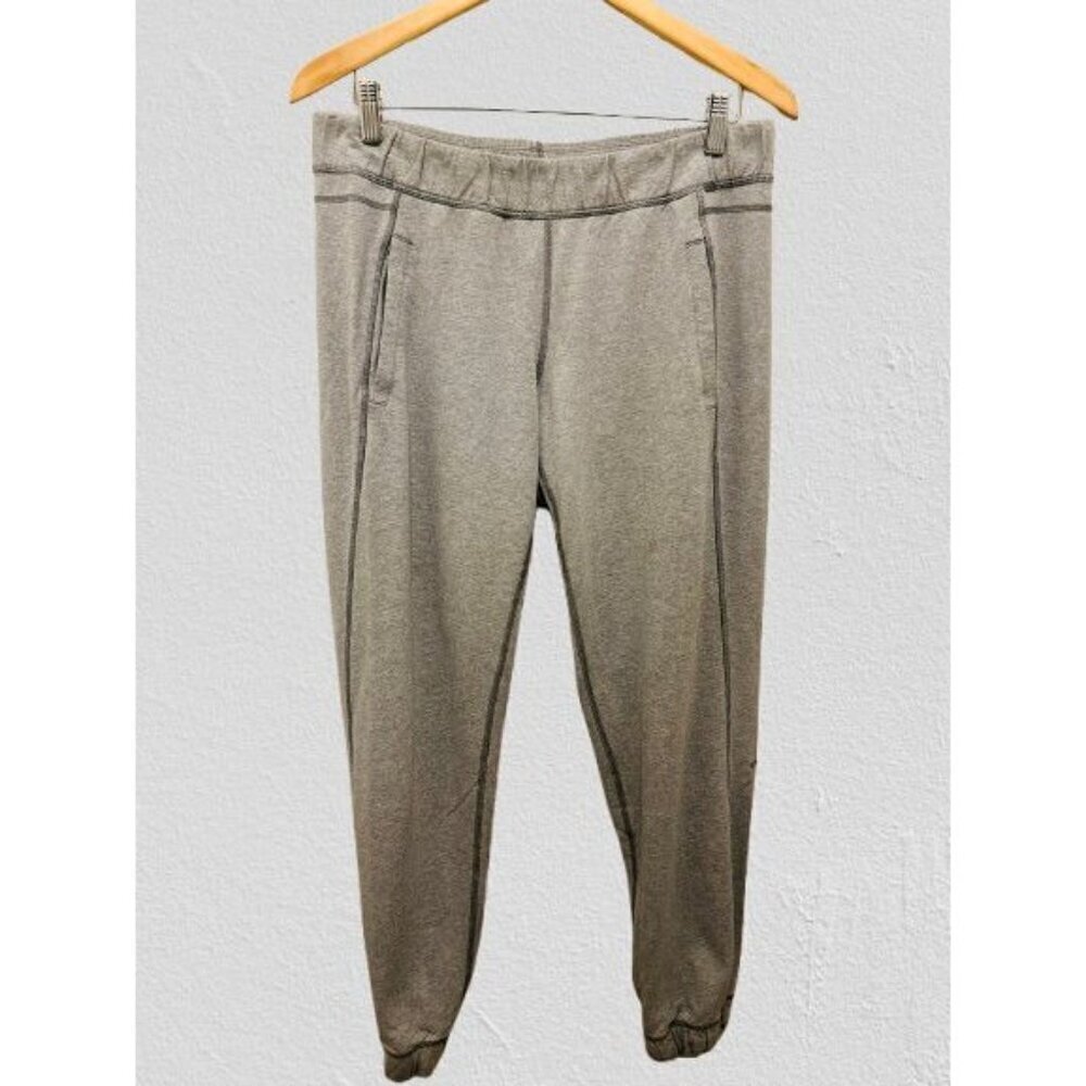 Lululemon Pleasing Pant Stretch French Terry Sweat Pants Gray